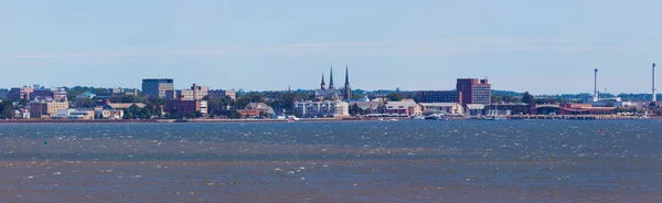 Panoramisch Zicht Van Charlottetown Charlottetown Prince Edward Island Canada — Stockfoto