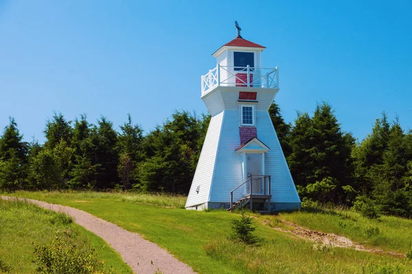 Phare Warren Cove Range Front Île Prince Édouard Île Prince — Photo