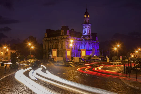 Nowy Sącz City Hall Nowy Sącz Małopolskie Polska — Zdjęcie stockowe