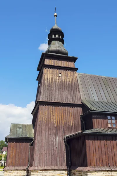Ξύλινη Εκκλησία Στο Jastrzebia Jastrzebia Malopolskie Πολωνία — Φωτογραφία Αρχείου