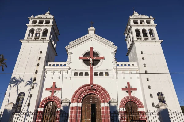 Zwarte Christus Van Juayua Kerk Juayua Sonsonate Salvador — Stockfoto