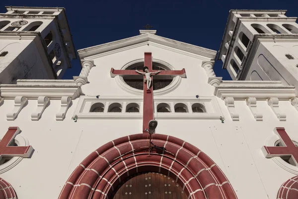 Juayua Kilisesi Mesih Siyah Juayua Sonsonate Salvador — Stok fotoğraf