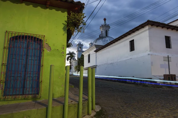 Santa Lucia Kyrkan Suchitoto Suchitoto Cuscatlan Salvador — Stockfoto