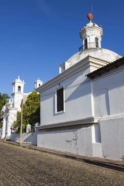 Suchitoto Daki Santa Lucia Kilisesi Suchitoto Cuscatlan Salvador — Stok fotoğraf