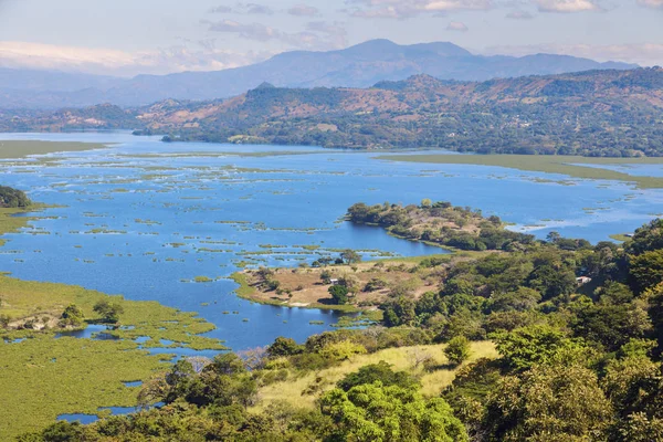 Jezioro Suchitlan Mieście Suchitoto Mieście Suchitoto Cuscatlan Salvador — Zdjęcie stockowe