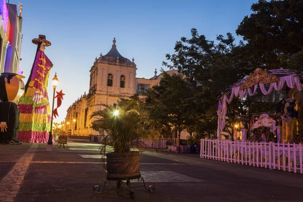 Our Lady Grace Cathedral Leon Leon Nicaragua — Stockfoto