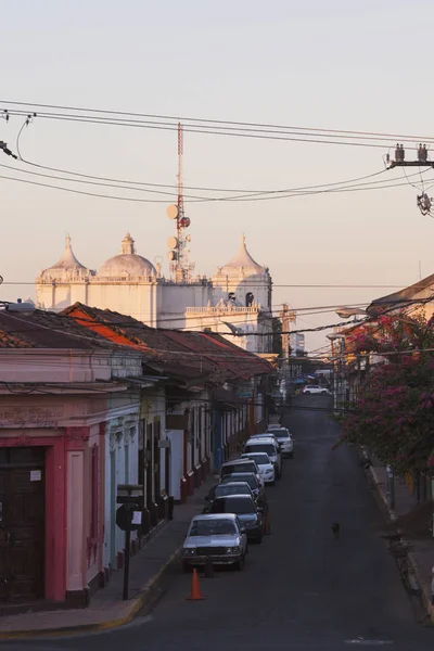 Our Lady Grace Cathedral Leon Leon Nicaragua — Stockfoto