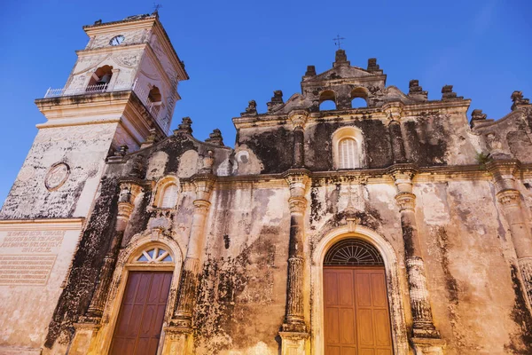 在格拉纳达的拉梅斯教堂 格拉纳达 尼加拉瓜 — 图库照片
