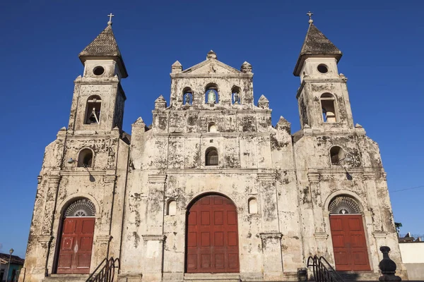 グラナダのグアダルーペ教会 グラナダ ニカラグア — ストック写真