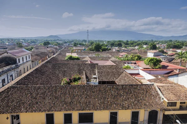 Aerial Panorama Över Granada Granada Nicaragua — Stockfoto