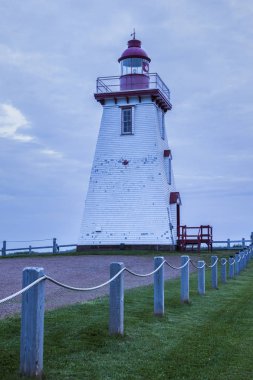 Souris Doğu Prince Edward Island deniz feneri. Prince Edward Island, Kanada.