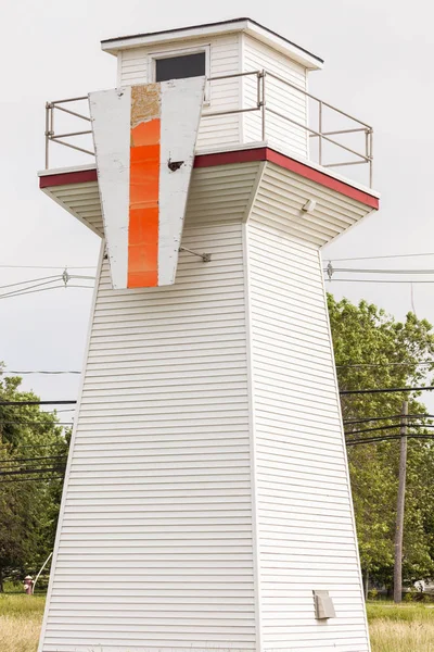 Summerside Outer Range Front Lighthouse Ilha Príncipe Eduardo Prince Edward — Fotografia de Stock