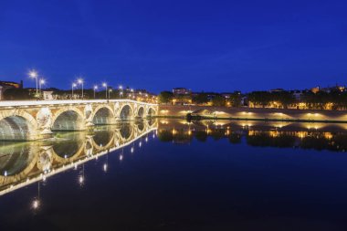 Pont Neuf, Toulouse 'da. Toulouse, Occitanie, Fransa.