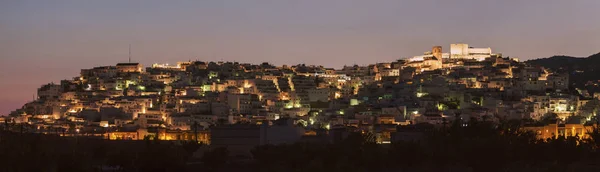 Panoramautsikt Över Salobrena Salobrena Andalusien Spanien — Stockfoto