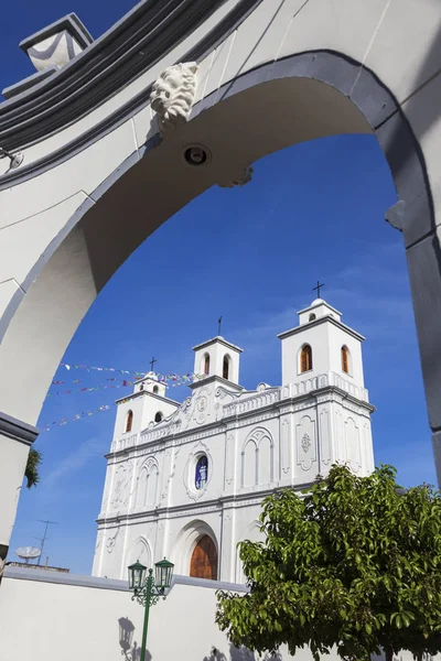 Matka Boża Kościoła Wniebowzięcia Ahuachapan Ahuachapan Ahuachapan Salwador — Zdjęcie stockowe