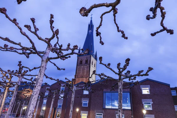 Aziz Lambert Kilisesi Düsseldorf '. Düsseldorf, Kuzey Ren-Vestfalya, Almanya.