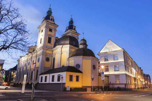 Церковь Святого Андрея Дюссельдорфе Дюссельдорф Северный Рейн Вестфалия Германия — стоковое фото