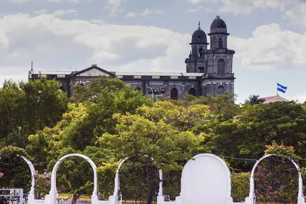 Vecchia Cattedrale Managua Managua Nicaragua — Foto Stock