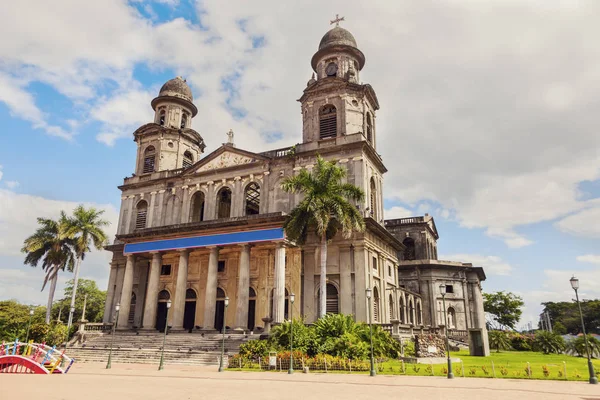 Vecchia Cattedrale Managua Managua Nicaragua — Foto Stock