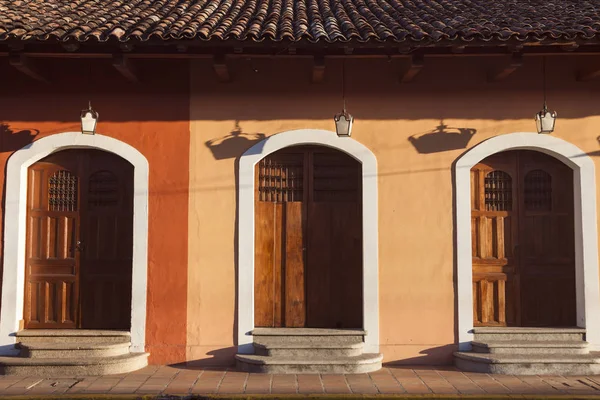 Kolorowe architektury Granady — Zdjęcie stockowe