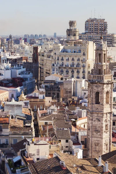 Aerial panorama of Valencia — Stock Photo, Image