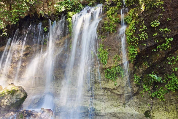 Zeven watervallen in Juayua — Stockfoto