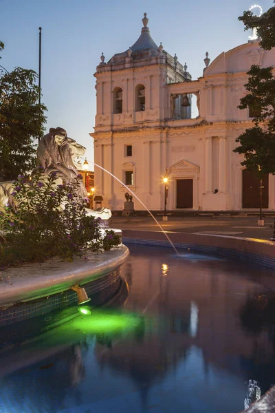 Cattedrale di Nostra Signora della Grazia a Leon, Nicaragua — Foto Stock