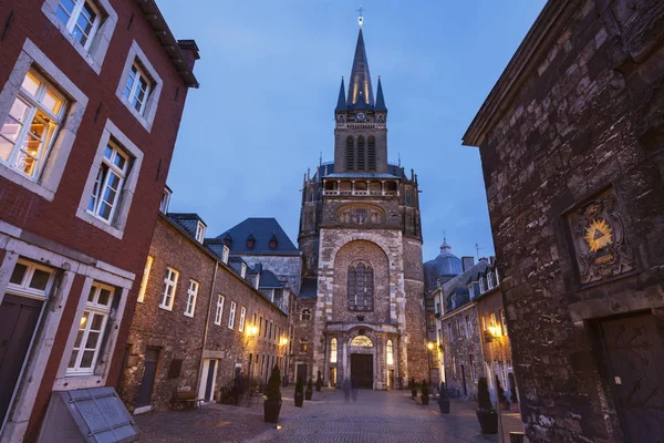 Catedral de Aquisgrán en Aquisgrán — Foto de Stock