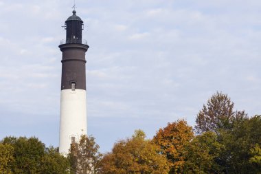 Tallinn üst deniz feneri sonbahar manzarası 