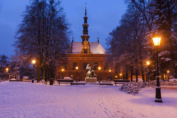 Staré radnice do Gdaňsk — Stock fotografie