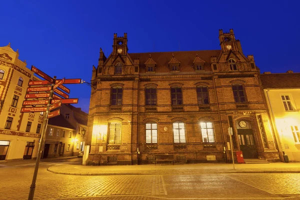 Old building of post office in Chelmno — Stock Photo, Image