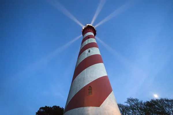 West Schouwen Lighthouse in Netherlands — Stock Photo, Image