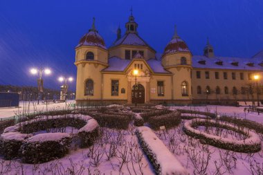 Sopot eski mimari, gece