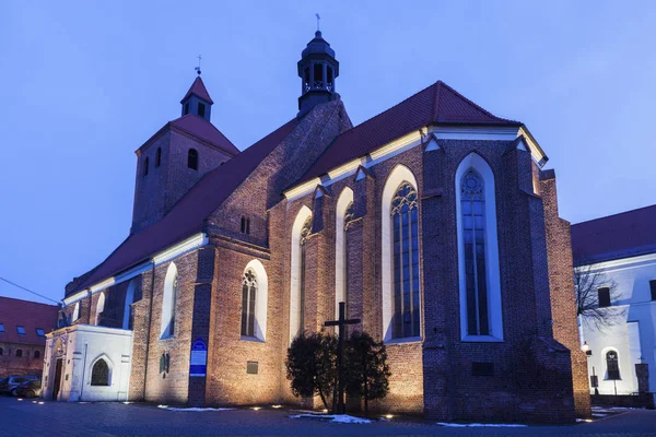 Basiliek van St. Nicolaas in Grudziadz — Stockfoto