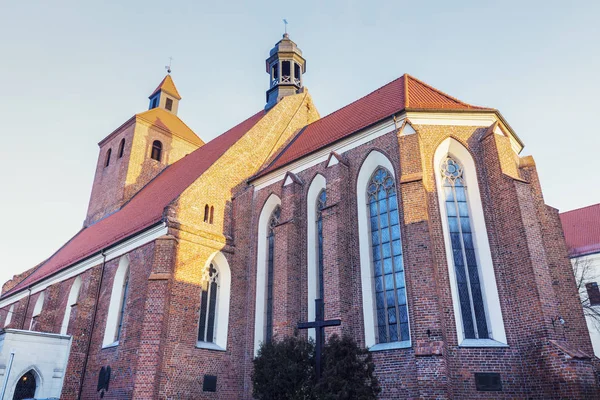 Grudziadz에서 세인트 니콜라스 성당 — 스톡 사진