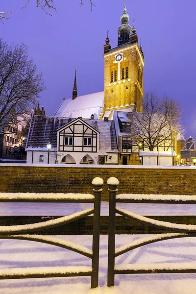 St Catherine Church in Gdansk — Stock Photo, Image