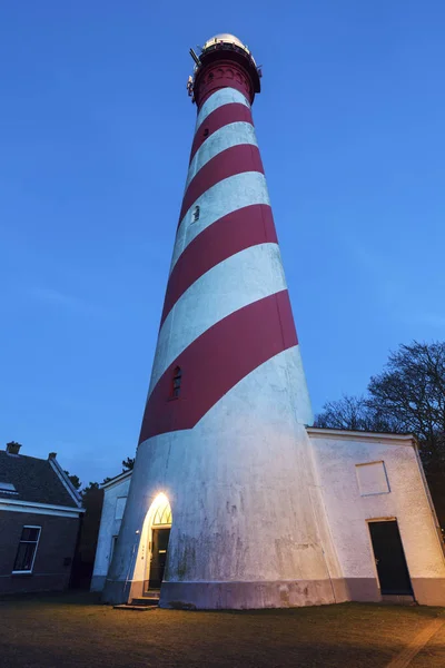 Hollanda Batı Schouwen deniz feneri — Stok fotoğraf
