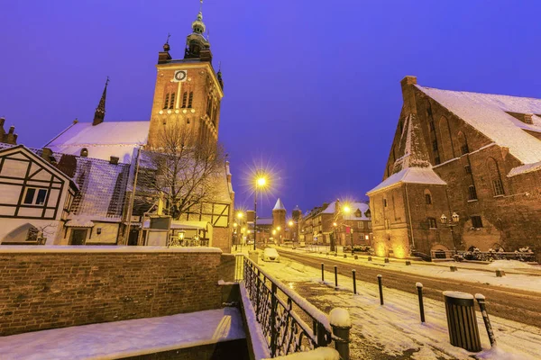 St Catherine Church in Gdansk — Stock Photo, Image