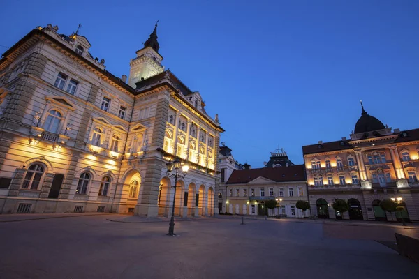 Trauriges Rathaus — Stockfoto