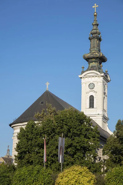 Katedra św. Jerzego w Novi Sad — Zdjęcie stockowe