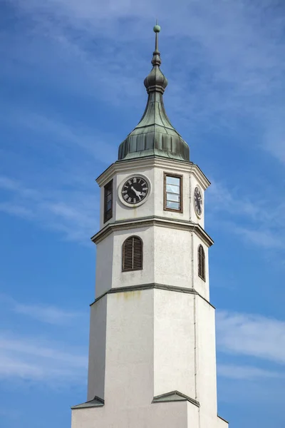 Sahat Tower i Kalemegdan fästning — Stockfoto