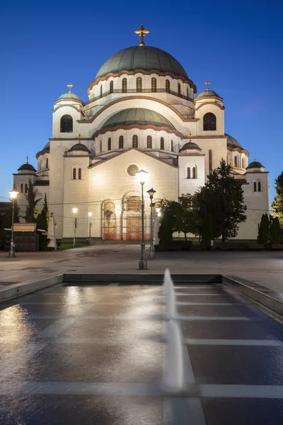 Church of Saint Sava in Belgrade — Stock Photo, Image