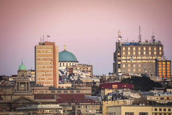 Panorama över Belgrad — Stockfoto