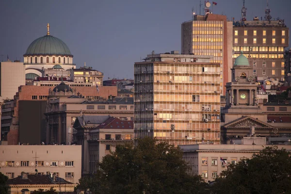 Panorama över Belgrad — Stockfoto