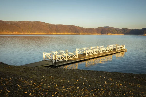 Lago solina — Fotografia de Stock