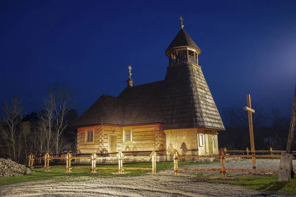 Церковь Ченстоховской Богоматери на Воле Миховой — стоковое фото