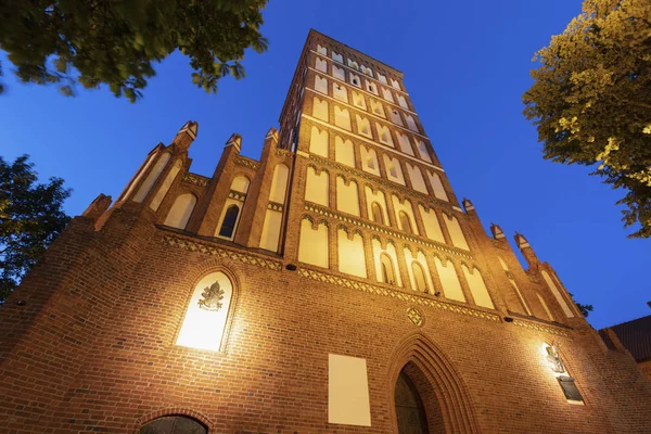 Basilica di San Giacomo a Olsztyn — Foto Stock