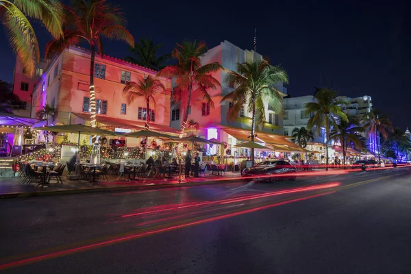 Miami beach het platform — Stockfoto