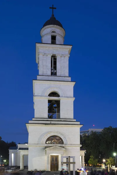 慈禧市主公座堂诞生的钟楼 — 图库照片