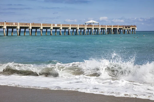 Juno Beach Pier — Stock Photo, Image